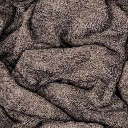 Realistic Soft Grey Blanket free seamless pattern