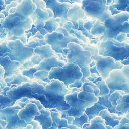 Cloud Seamless Pattern Category