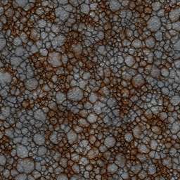 Rusty Metallic Surface free seamless pattern