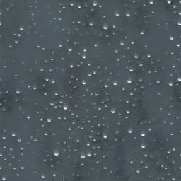 Water Droplets on Humid Glass Window free seamless pattern