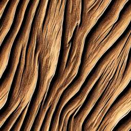 Detailed Wood Bark Texture Illustration free seamless pattern