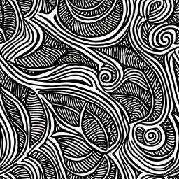 Doodle Seamless Pattern Category
