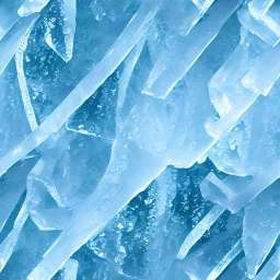 Frozen Ice Cold Water Texture free seamless pattern