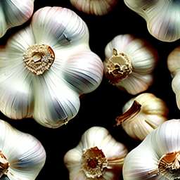 Garlic Seamless Pattern Category