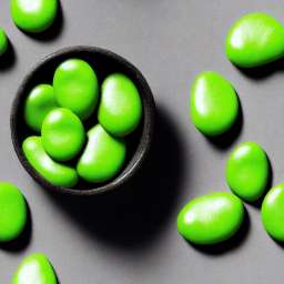 Green Peas free seamless pattern