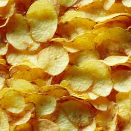 Potato Chips free seamless pattern
