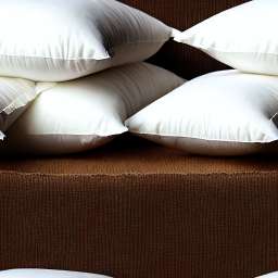 Soft Fluffy White Pillow free seamless pattern