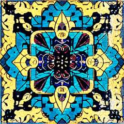 Colorful Traditional Spanish Majolica Tile - Floor Tiles free seamless pattern